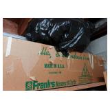 Assorted Holiday Décor - Tree, Lights, Greenery, Signs