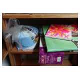 Assorted Household - Canning Jars, Cook Books, Paper Plates, Frames