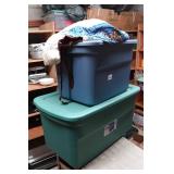 Assorted Holiday Décor - Tree Skirts, Ornaments, Greenery