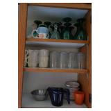 Assorted Kitchenware - Pyrex, Corningware, Enameled Dutch Oven