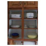 Assorted Kitchenware - Pyrex, Corningware, Enameled Dutch Oven