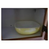 Assorted Kitchenware - Pyrex, Corningware, Enameled Dutch Oven