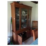 Large Wooden Display Cabinet