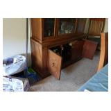 Large Wooden Display Cabinet