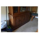 Large Wooden Display Cabinet