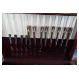 Antique Oneida Nobility Plate "Caprice" Silverplate Flatware Set