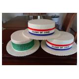 *3* Commemorative Styrofoam Hats for "Class of 1948"