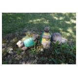 Yard Statues - Turtles and Snail