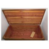 Cedar chest...