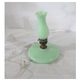 Green electric lamp...