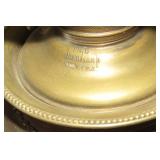 Banquet lamp, metal base, electrifi...