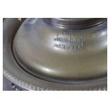 Banquet lamp, metal base, electrifi...