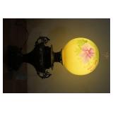 Banquet lamp, metal base, electrifi...