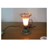 (2) Electric table top lamps, one m...