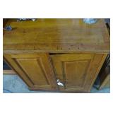 Wood cabinet with multiple drawers ...