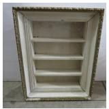 Shadow box and window with painted ...