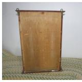 Mirrored medicine cabinet with draw...