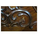 Wood bed set, 3/4 size...