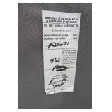 Wood bed set, 3/4 size...