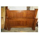 King size Amish made bed set...