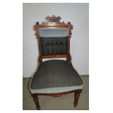 Eastlake parlor wood chair...