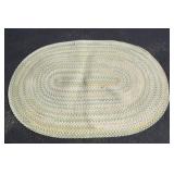 Braided area rug...