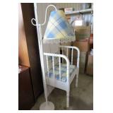 Matching door bench and floor lamp...