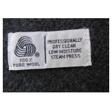 Fur and wool coats...