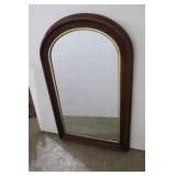 Large wall mirror with wire hanger...