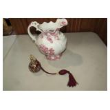 Johnson Brothers pitcher and cranbe...