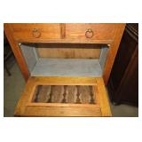 Unique vintage cabinet with drawers...