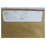 Matted and framed picture of little...