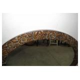 Ornate framed mirror...