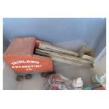 Toys - wood steam shovel, Makit Toy...