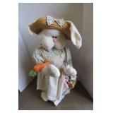 Stuffed Easter bunny and rabbit fig...