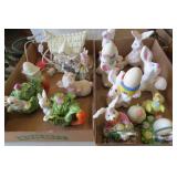 Stuffed Easter bunny and rabbit fig...