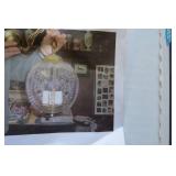 Etched hanging light...