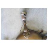 Vintage Chandelier lamp with blue i...