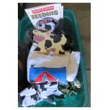 Large assortment of decorative cow ...