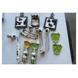 Large assortment of decorative cow ...
