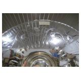 Clear glassware - pressed glass pun...