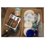 Stonewave dishes, non-matching plat...