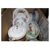 Stonewave dishes, non-matching plat...