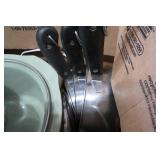 Pots and pans, crockpot, baking dis...