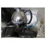 Pots and pans, crockpot, baking dis...