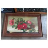 Welcome painted signs on glass, ros...