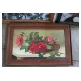 Welcome painted signs on glass, ros...