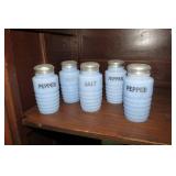 Possible Blue Fire King salt and pe...