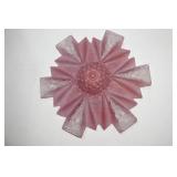 Antique glass light fixture/shade, ...