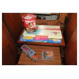 Games and metal Dairy Bar kit can(e...